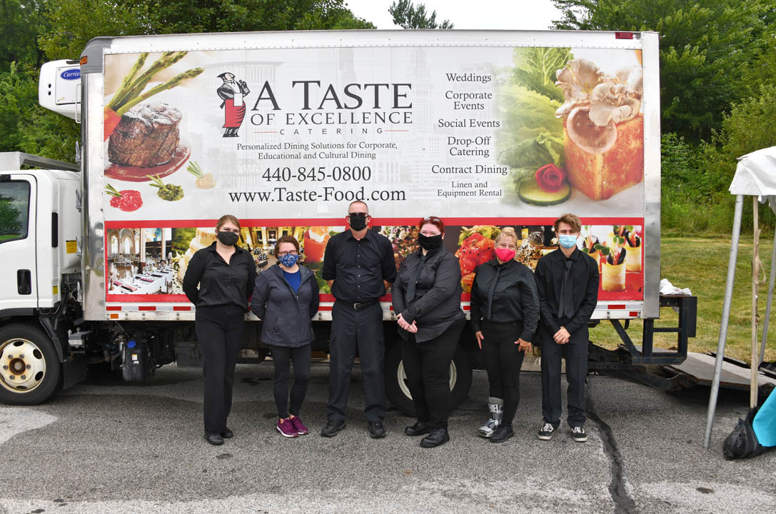 Taste of Excellence catering employees
