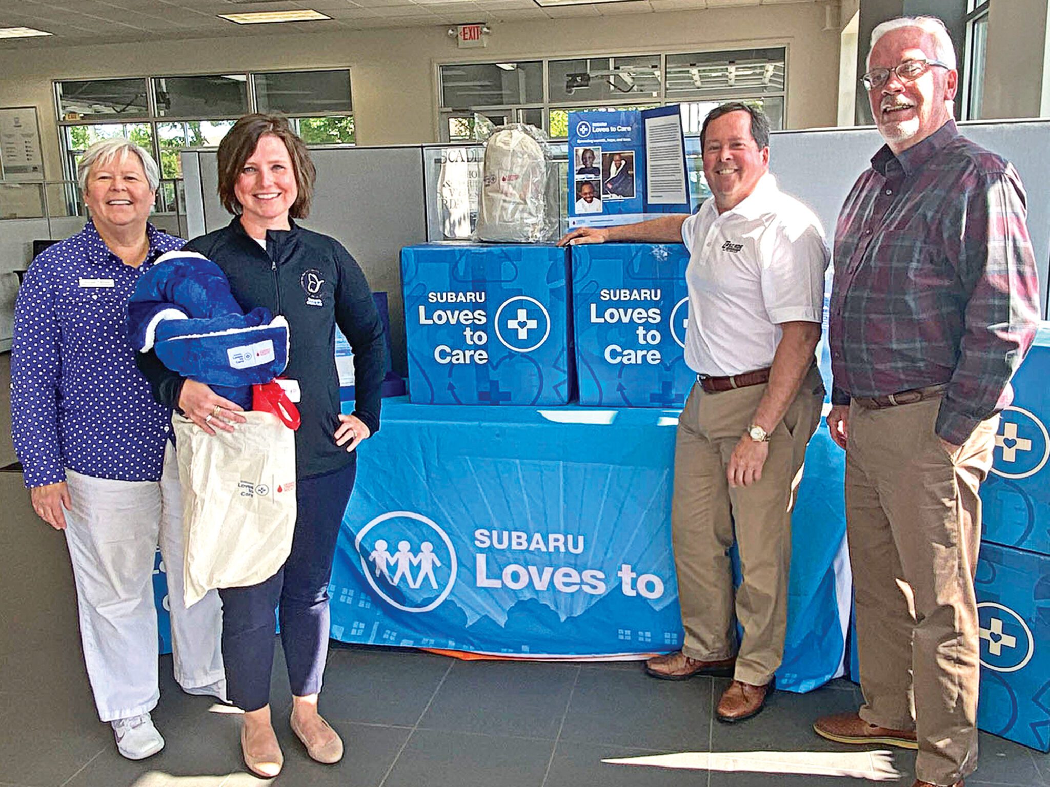 Cascade Subaru donates to Stewart’s Caring Place