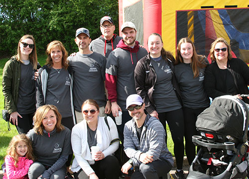 people enjoying the Hope Walk