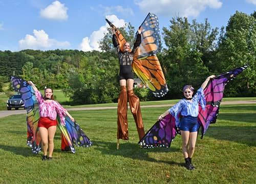 Performers at the annual Butterfly Gala